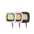 Portable multi-functional mini size built-in 16 LED bulbs led flash light for mobile phone